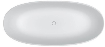 Ванна из искусственного камня Riho Oval 160x72 BS6700500000000 фото Ванна из искусственного камня Riho Oval 160x72 BS6700500000000 купить
