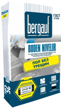 Самонивелирующийся пол Бергауф Boden Nivelir, финишный, 25 кг фото Самонивелирующийся пол Бергауф Boden Nivelir, финишный, 25 кг купить